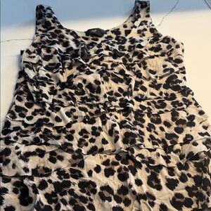 Leopard Print Sleeveless Top